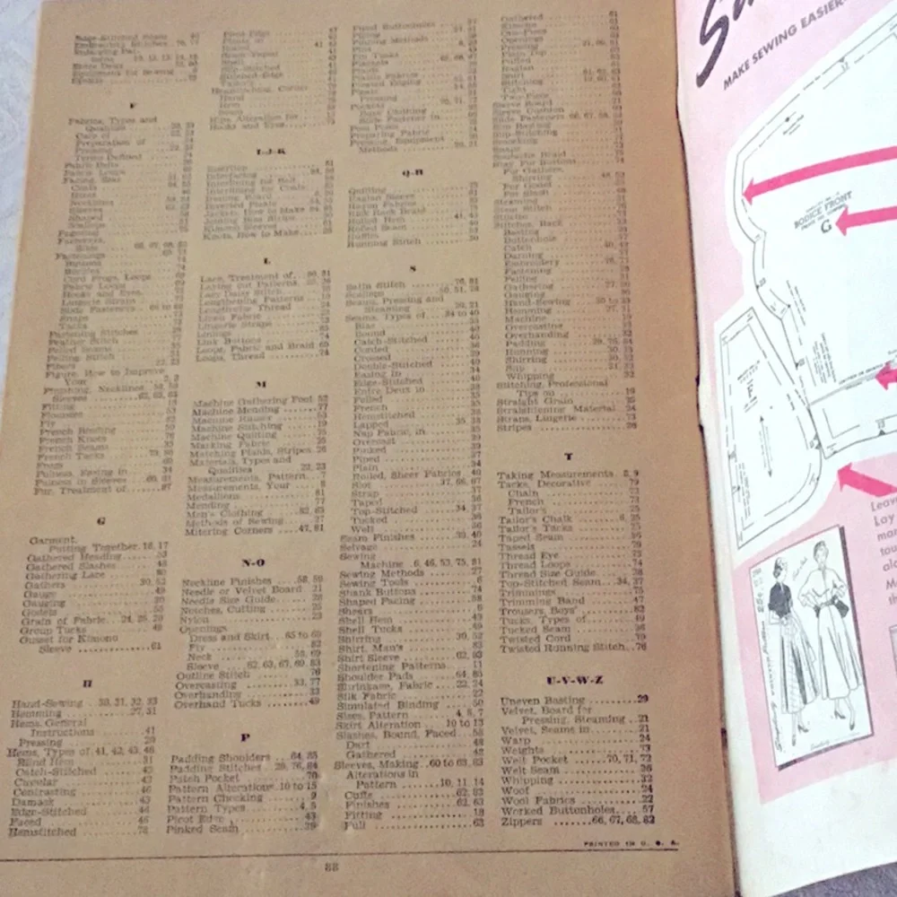 Simplicity Sewing Book Vintage 1949 - Picture 4 of 5